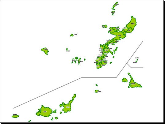 沖縄県地図画像