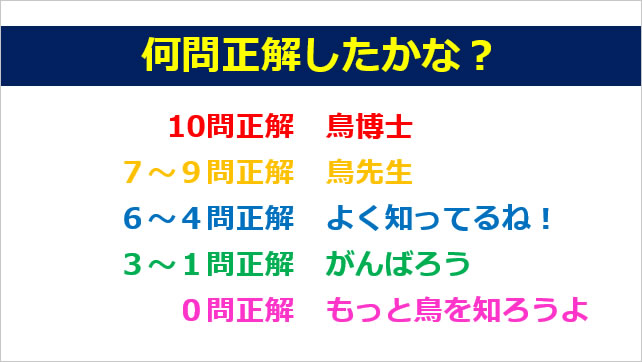 漢字クイズ～鳥の名前画像6