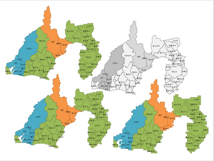 静岡県の地図 画像 フリー素材 無料素材のdigipot