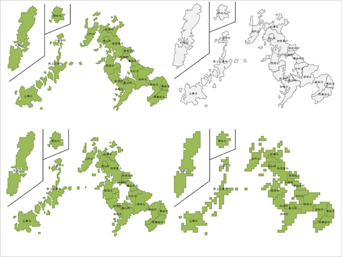 長崎県の地図画像