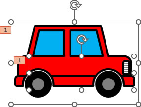パワポでアニメーションで表示させたものを消す方法の説明画像2