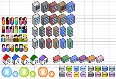 システム構成図作成用素材画像2