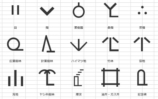 地図記号 エクセル Excel フリー素材 無料素材のdigipot