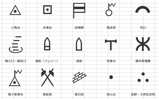 地図 ちび 記号 ドリル むす