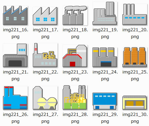 工場のイラスト Png形式画像 フリー素材 無料素材のdigipot