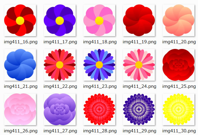 花のイラスト画像2