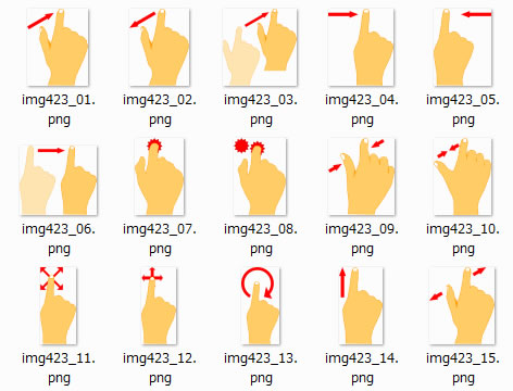 指の操作イメージ 画像 フリー素材 無料素材のdigipot
