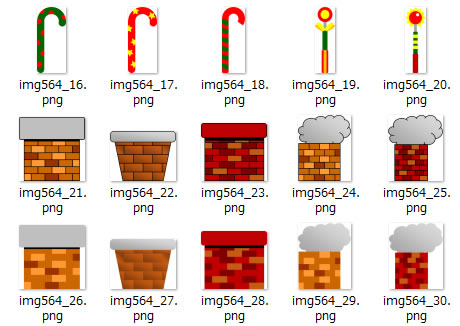 玉飾り ステッキ 煙突のイラスト Png形式画像 フリー素材 無料素材のdigipot