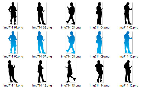 スマートフォンを使う人のシルエット 画像 フリー素材 無料素材のdigipot