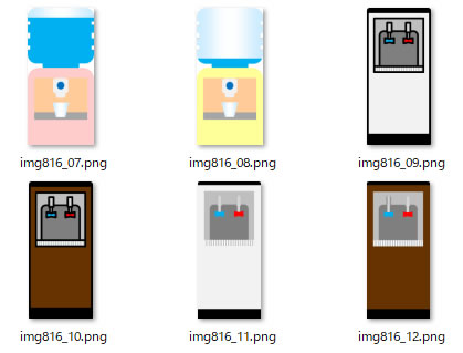 ウォーターサーバーのイラスト Png形式画像 フリー素材 無料素材のdigipot
