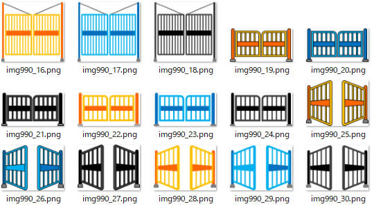 通行ゲートのイラスト Png形式画像 フリー素材 無料素材のdigipot