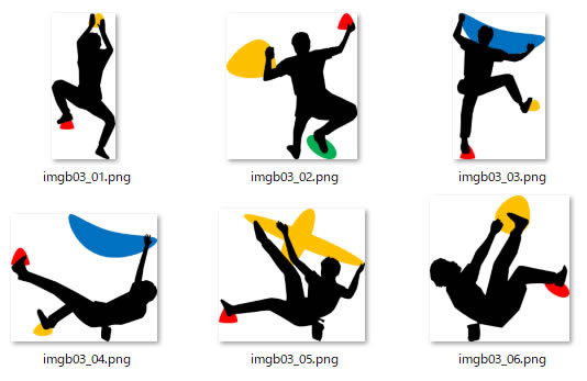 スポーツクライミング ボルダリングのシルエット 画像 フリー素材 無料素材のdigipot