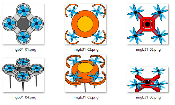 ドローンのイラスト 画像 フリー素材 無料素材のdigipot