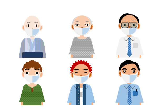 マスクを着用した夏服の男性のイラスト Png形式画像 フリー素材 無料素材のdigipot マスクを着用した夏服の男性のイラスト Png形式画像 フリー素材 無料素材のdigipot