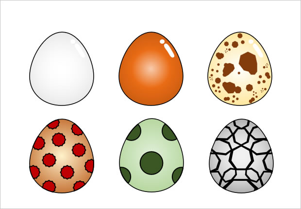 卵のイラスト 画像 フリー素材 無料素材のdigipot