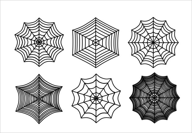 蜘蛛の巣図形画像