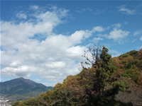 山の写真画像
