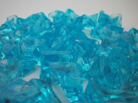 キラキラのプラスチック樹脂の写真画像