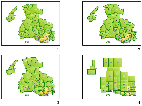 兵庫県の地図画像