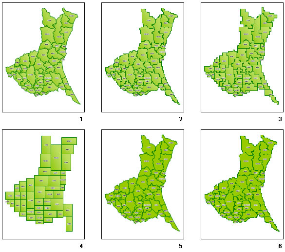 茨城県の地図画像