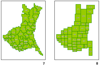 茨城県の地図画像