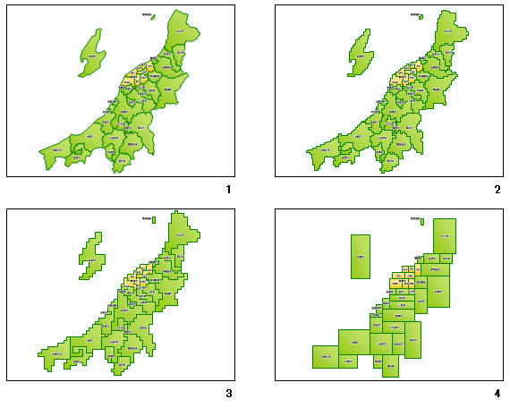 新潟県の地図画像