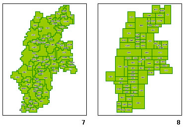 長野県の地図画像