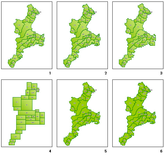 三重県の地図画像