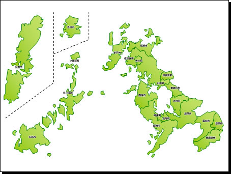 長崎県地図画像