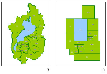 滋賀県の地図画像