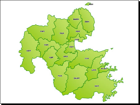 大分県地図画像
