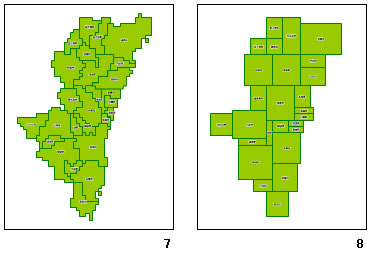 石川県の地図画像