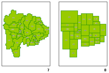山梨県の地図画像