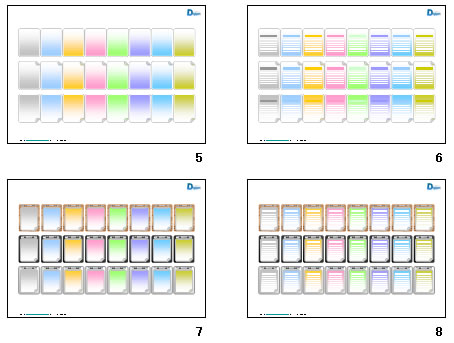 用紙のような図形3
