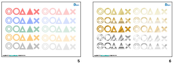 五段階評価のイラスト画像2