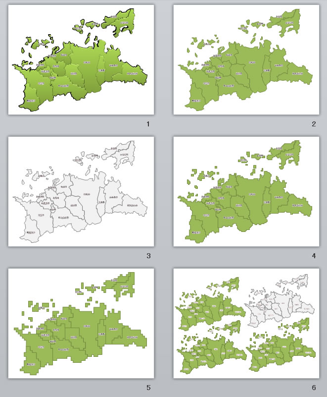 香川県の地図画像