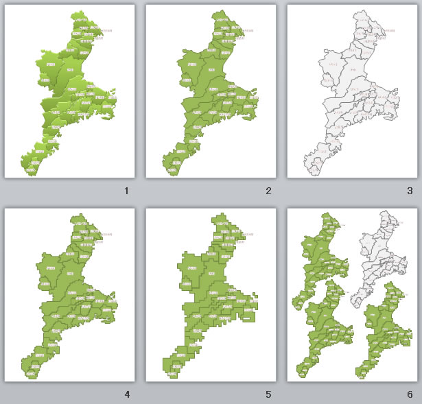 三重県の地図画像