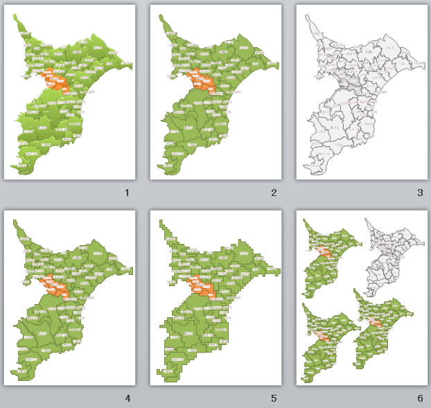 千葉県の地図画像