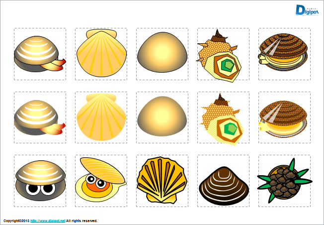 魚介類のイラスト画像3