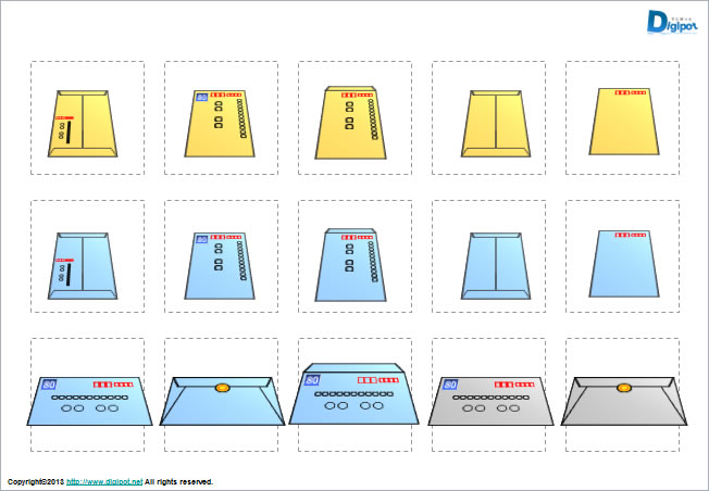 封筒のイラスト画像3