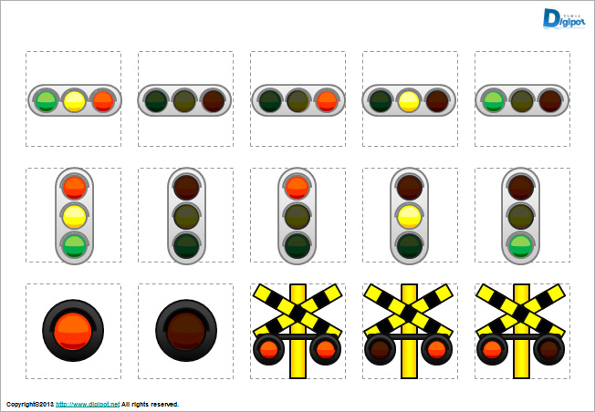 信号機のイラスト パワーポイント フリー素材 無料素材のdigipot