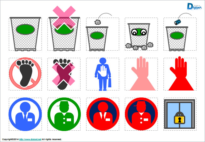 いろいろなマーク画像2