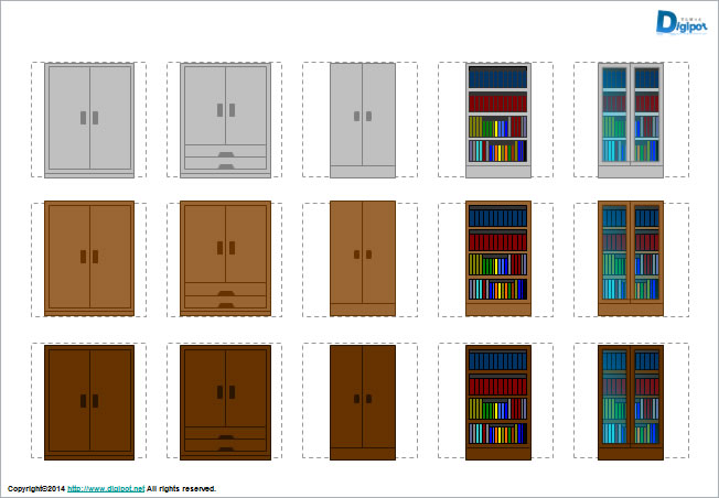家具のイラスト画像