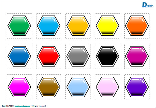 多角形ボタン画像
