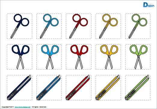 文房具のイラスト画像3