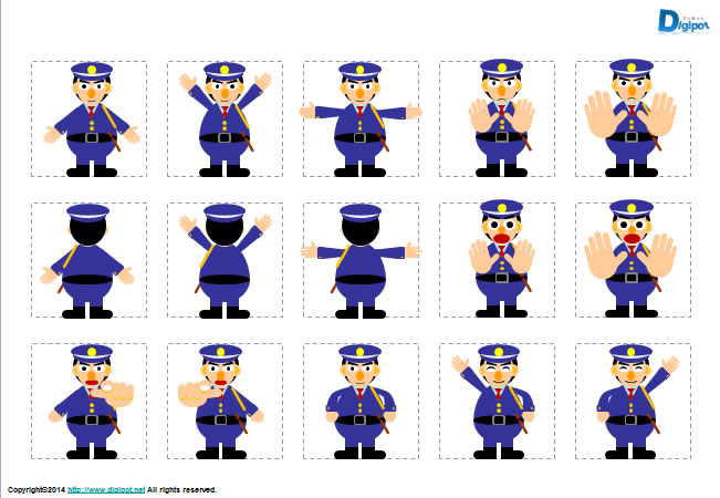 警備員のイラスト