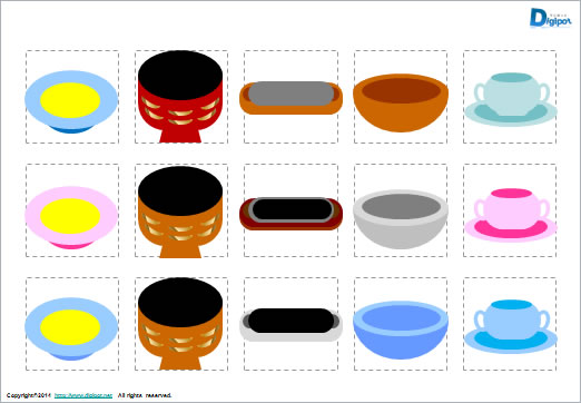 食器のイラスト画像2