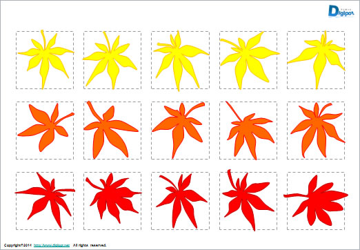 もみじのイラスト画像3