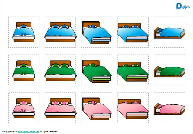 ベッドで寝る人のイラスト パワーポイント フリー素材 無料素材のdigipot