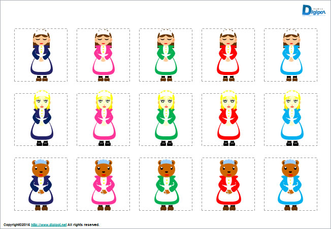 メイドさんのイラスト画像2